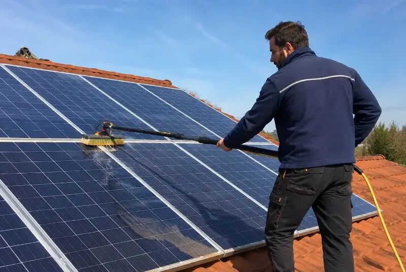 Nettoyage et entretien de panneaux solaires à Brumath