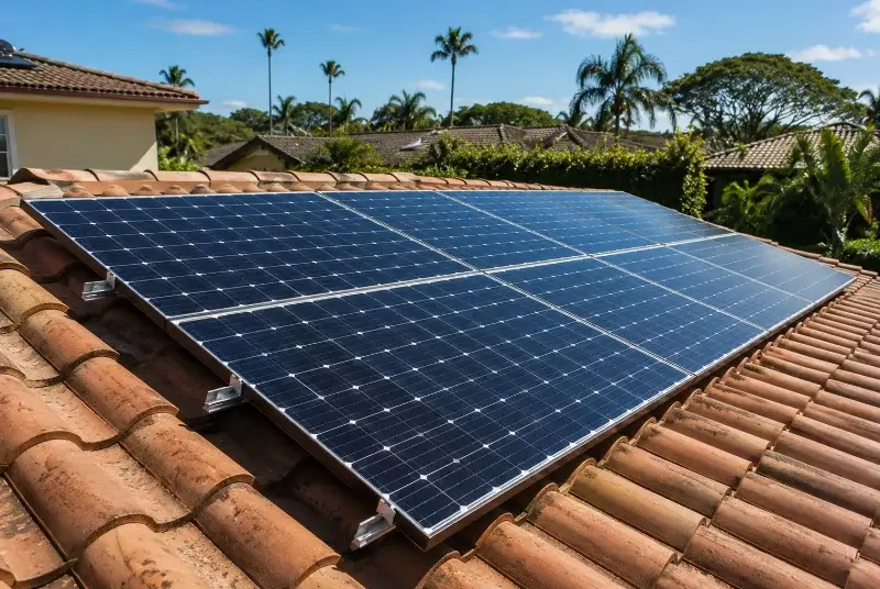 Installation de panneaux solaires à Brumath